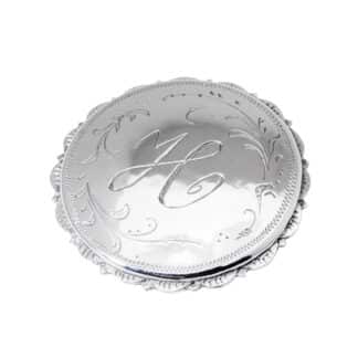 Solfjeld brosje med valgfri håndgravering