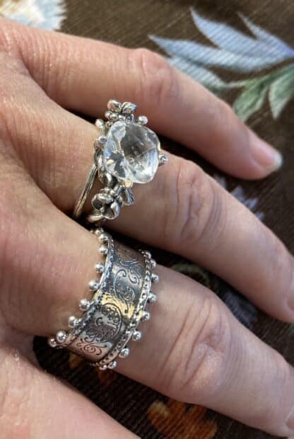 Isrose regulerbar ring - Bilde 3